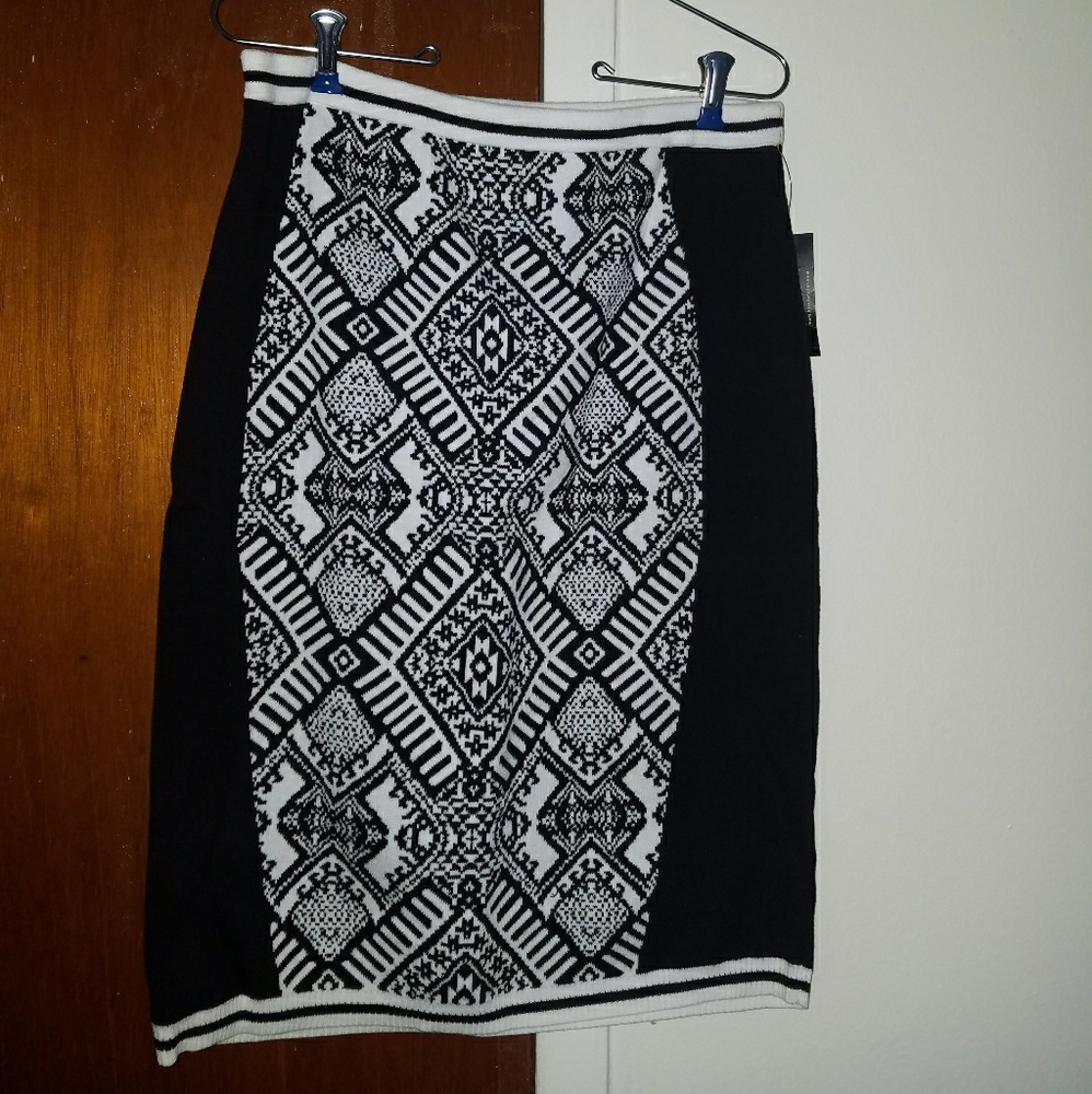 Nicole by Nicole Miller Black and white Skirt
